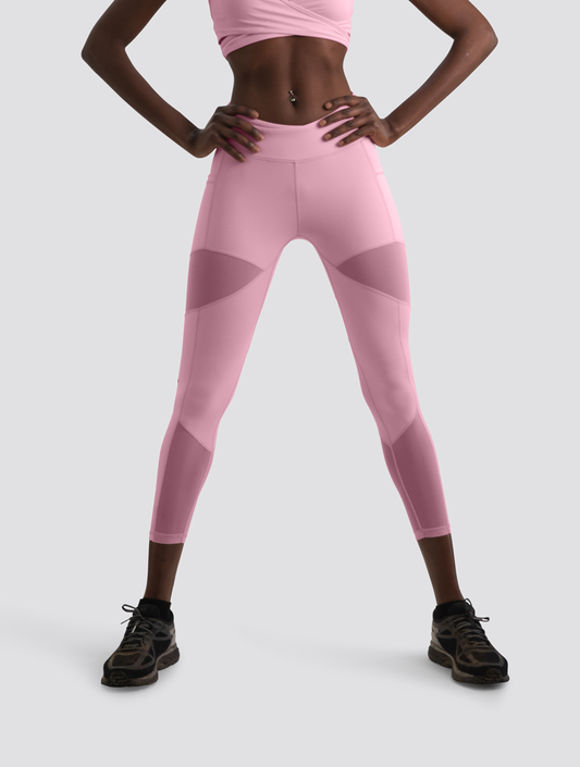 Mya Cross Waist Leggings 3/4