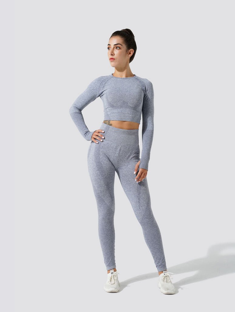 Ava Long Sleeve Crop Top - Centric | Asia Pacific