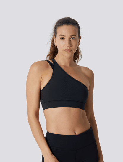 PwrFlex™ Stella One Shoulder Sports Bra - Centric | Asia Pacific