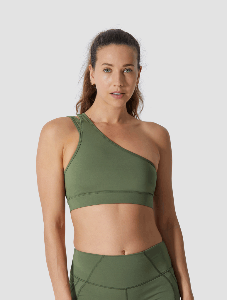 PwrFlex™ Stella One Shoulder Sports Bra - Centric | Asia Pacific