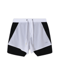 Quần Short Hybrid Training white-black